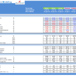 Three Statement Financial Excel Models & Valuation | Download ... Inside Mass Balance Spreadsheet Template
