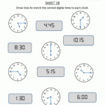 Time Worksheet O'clock Quarter And Half Past Within Clock Worksheets Grade 1