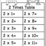 Times Tables Worksheets – 2 3 4 5 6 7 8 9 10 11 And 12 For 3 Times Table Worksheet