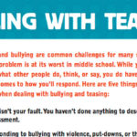 Tips And Tricks For Dealing With Teasing In Middle School Inside Bullying Worksheets Middle School