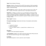 Topic Protein Synthesis Worksheet Summary Students Will Practice Pertaining To Translation Practice Worksheet