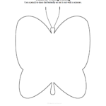 Tracingcutting Templates Enchantedlearning Or Free Cutting Worksheets