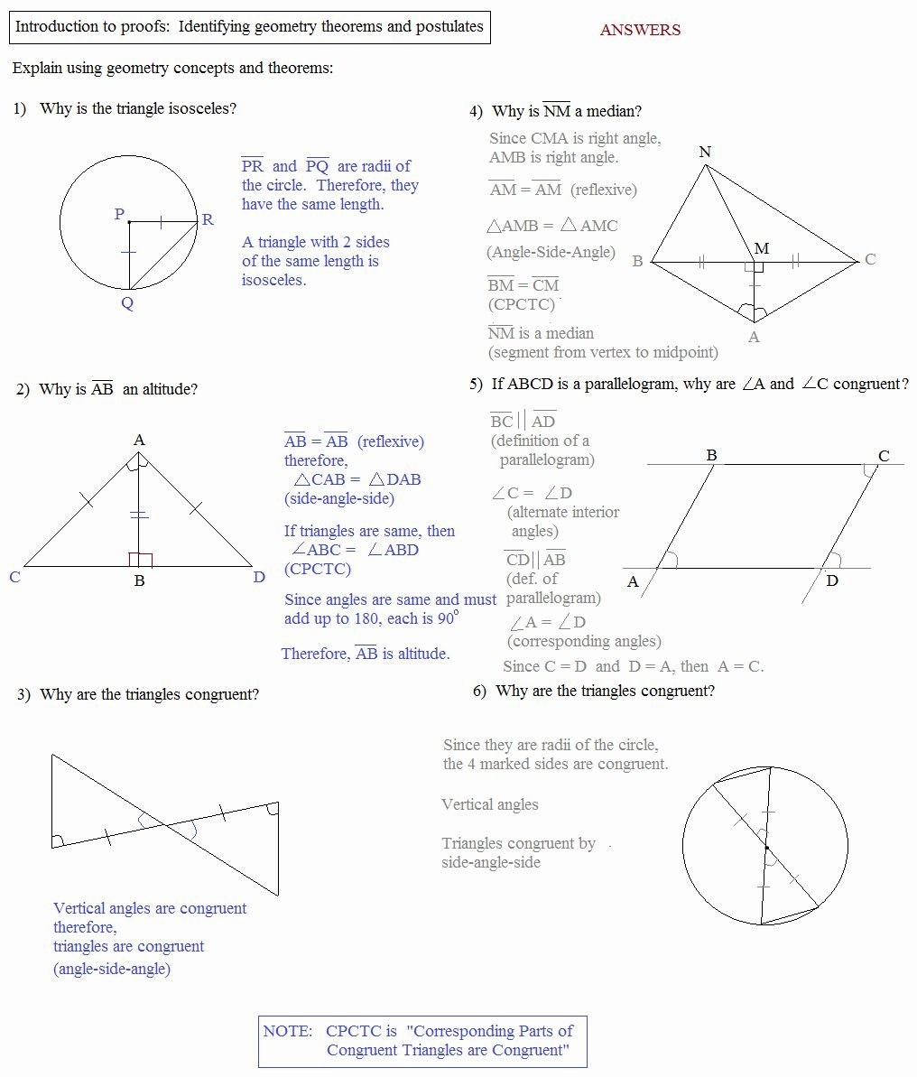 Triangle Congruence Worksheet  Briefencounters Intended For Triangle Congruence Worksheet