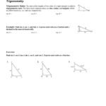 Trig Guided Notes In Glencoe Geometry Chapter 4 Worksheet Answers