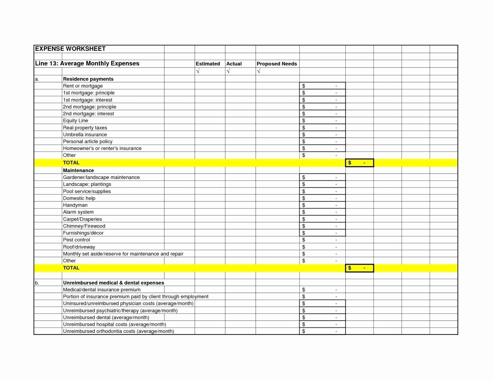 Truck Driver Expenses Worksheet Fresh 18 New Small Business Tax Inside Small Business Tax Deductions Worksheet
