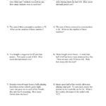 Twostep Word Problems  Kuta Software Llc Pages 1  4  Text Within 2 Step Equations Worksheets With Answers