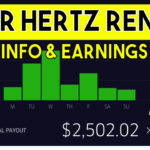 Uber Hertz Rental Car, How Much I Earned In A Week And Month   Youtube Throughout Lyft Spreadsheet