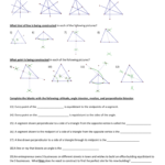 Unit 7 Task 4 Review Worksheet Pertaining To Angle Bisector Worksheet Answer Key