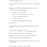 Unit 74 Effective Communications Name For Nonverbal Communication Worksheet Answers