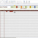 Vacation Tracker Excel Spread Sheet Vlookup Macros Sheet Protection ... For Employee Annual Leave Record Spreadsheet