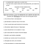 Verbs Worksheets  Helping Verbs Worksheets In 7Th Grade Verb Worksheets