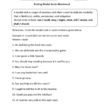 Verbs Worksheets  Modal Verbs Worksheets With 7Th Grade Verb Worksheets