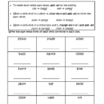 Verbs Worksheets  Verb Tenses Worksheets Inside Verb Worksheets 1St Grade