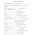 Verbs Worksheets  Verb Tenses Worksheets With Regard To Preterite Practice Worksheet
