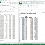 Vlookup   Use Vlookup To Compare Two Lists | Excel At Work Or Sample Of Excel Spreadsheet With Data