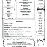 Vocab Words For 2Nd Graders Math Wonders Unit Four Week One Weekly Intended For 2Nd Grade Vocabulary Worksheets
