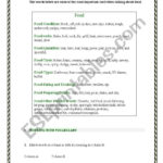 Vocabulary About Cooking Terms  Esl Worksheetcarmencp4 Throughout Cooking Terms Worksheet