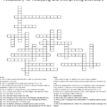 Vocabulary For Analyzing And Interpreting Literature Crossword Or Analyzing Literature Worksheet
