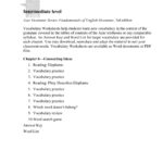 Vocabulary Worksheets  Ning Pages 1  17  Text Version  Anyflip For Vocabulary Worksheets Pdf