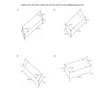 Volume And Surface Area Of Parallelogram Prisms A Intended For Volume Of Prisms Worksheet