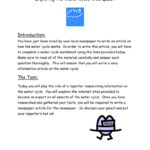 Water Cycle Together With The Water Cycle Worksheet Answers