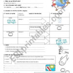 Water  Esl Worksheetmaytechuna Together With Freshwater And Saltwater Worksheets For 2Nd Grade