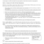 Water Lab  Campbell County Schools With Regard To Properties Of Water Worksheet Answer Key
