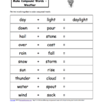 Weatherrelated Spelling Activities And Worksheets At Regarding Spelling Worksheets For Grade 3