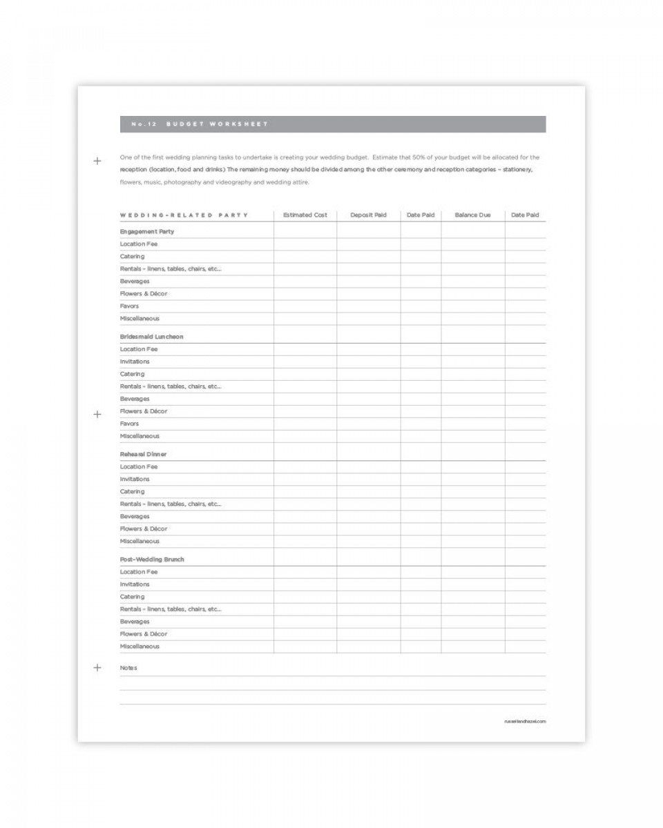 Wedding Planning Pages Pdf Download Within Wedding Planning Worksheets