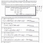 Weighted Average Atomic Mass Worksheet C Chemistry Answers On Pertaining To Isotopes And Average Atomic Mass Worksheet Answers