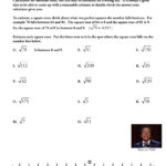 Weighted Averages Introduction And Weighted Grades  Mathops In Simplifying Square Roots Worksheet Answers