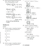 What Are Significant Figures Math Math Handbook Transparency Or Operations In Scientific Notation Worksheet