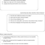 Whi03 Early River Valley Civilizations  Pdf In River Valley Civilizations Worksheet Answer Key