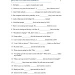 Will To Be Going To Or Present Continuous Worksheet  Free Esl With Regard To Present Progressive Spanish Worksheet Answers