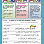 Wish Clauses Interactive Worksheet Within 5 Wishes Worksheet