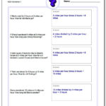 Word Problems Inside 8Th Grade Math Word Problems Worksheets