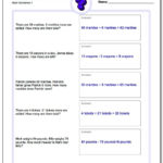 Word Problems With Multiplying Decimals Word Problems Worksheets