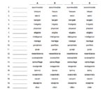 Word Scramble Wordsearch Crossword Matching Pairs And Other For Vocabulary Worksheet Generator