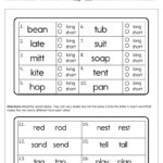 Words With The Same Vowel Sound Worksheets Phonics Long Sounds 5 With Regard To Words With The Same Vowel Sound Worksheets