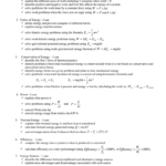 Work Energy Power Test Review In 7 2 Identifying Energy Transformations Worksheet Answers