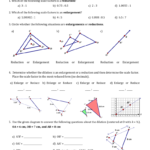 Worksheet 2 Also Geometry Cp 6 7 Dilations Worksheet Answers
