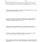 Worksheet 2  Electromagnetic Radiations Answers And The Electromagnetic Spectrum Worksheet Answers