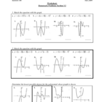 Worksheet 32  University Of South Alabama As Well As Matching Equations And Graphs Worksheet Answers