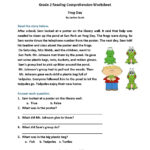 Worksheet 3Rd Grade Reading Comprehension Worksheets Multiple Along With 2Nd Grade Reading Comprehension Worksheets Multiple Choice
