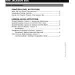 Worksheet Answer Key The Jackson Era Inside Mcgraw Hill Networks World History And Geography Worksheet Answers