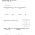 Worksheet Arithmetic Sequence  Series Word Problems Within Arithmetic Sequences And Series Worksheet Answers