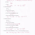 Worksheet Arithmetic Sequences Worksheet Carlos Lomas Worksheet Together With Arithmetic Sequence Worksheet With Answers
