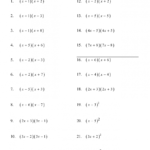 Worksheet Distributive Property Of Multiplication Worksheets In Distributive Property Worksheets 7Th Grade