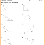 Worksheet Exterior Angle Theorem Worksheet Worksheet Interior And Along With Exterior Angle Theorem Worksheet