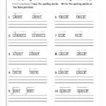 Worksheet Free Printable Spelling Worksheets For 1St Grade Wonders And Free First Grade Spelling Worksheets